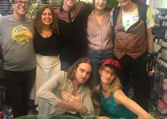 a picture of gary jolie alony with christian kat michael his fiance and sheriff bob