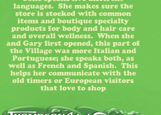 kibitzing with Jolie Alony in five different languges